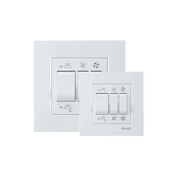 Deland Asa Series Cooler Switch (White) | Durable Body and Stylish Design