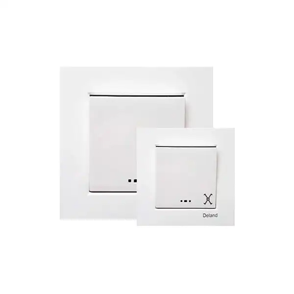 Deland Asa Series Cross-Over Switch | Buy Plastic Switch with Indicator Light