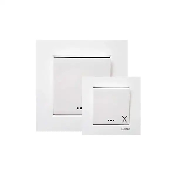 Deland Asa Series Cross-Over Switch | Buy Plastic Switch with Indicator Light
