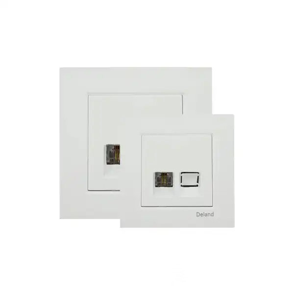 Deland Asa Model Single-Socket Telephone Jack | Buy Online with Authenticity Guarantee