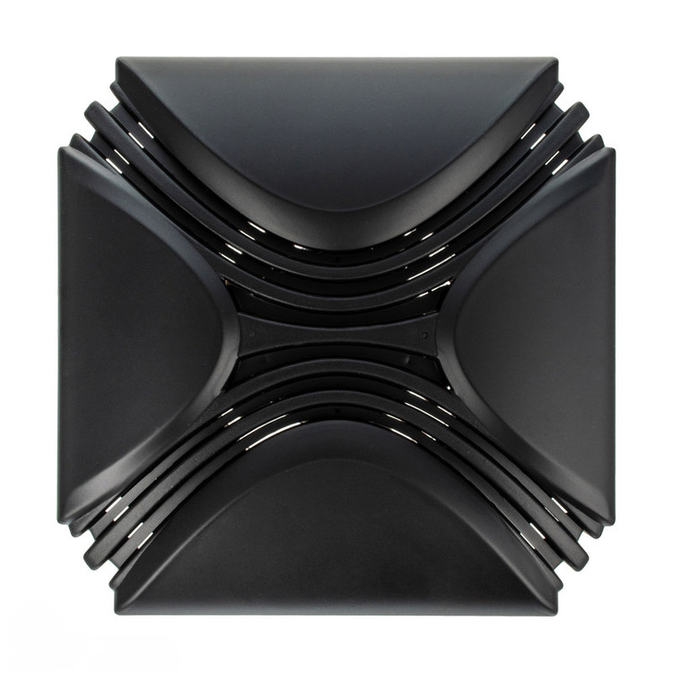 Airsoft Residential Exhaust Fan, Model AW 10 B – 10 cm, 12W, Matte Black