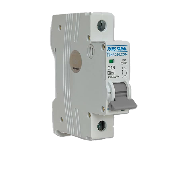 Pars Fanal Miniature Circuit Breaker, 16A, Single-Pole, 6kA