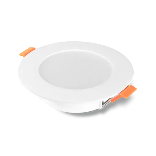 Farnam 8W Recessed Round LED Panel | Tri-color Light and 640 Lumens