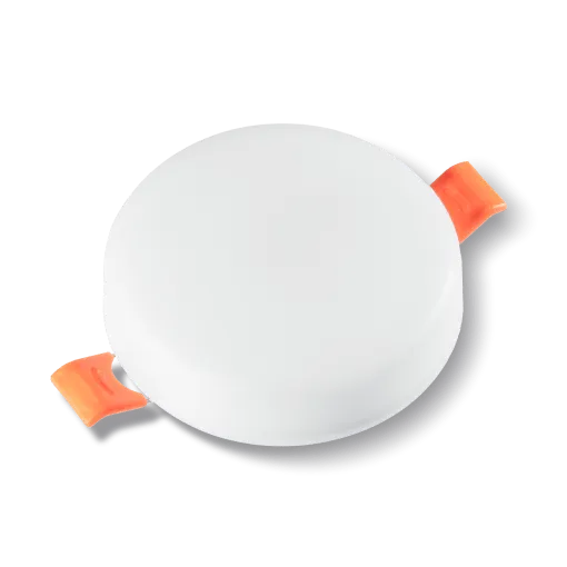 Farnam 10W Round Surface-Mount LED Panel | Tri-Color Light & 900 Lumens