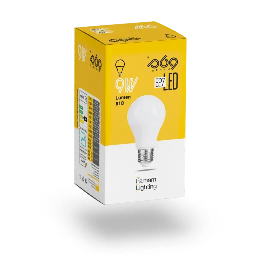 Farnam 9W LED Bulb | 900 Lumens and 3 Light Colors