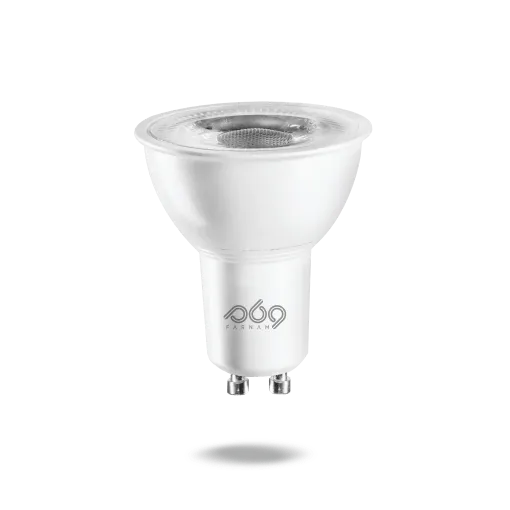 Farnam 7W LED Halogen Bulb (GU10 Base) | Three Light Colors and 700-Lumen Output