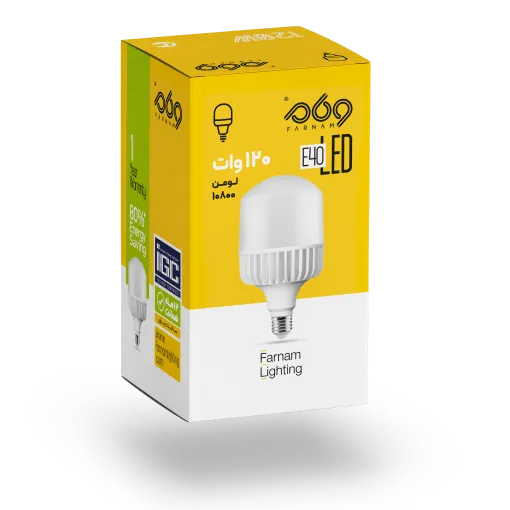 Buy Farnam 120W Cylindrical Bulb | Cool White Light and 12,000 Lumens for Industrial Environments