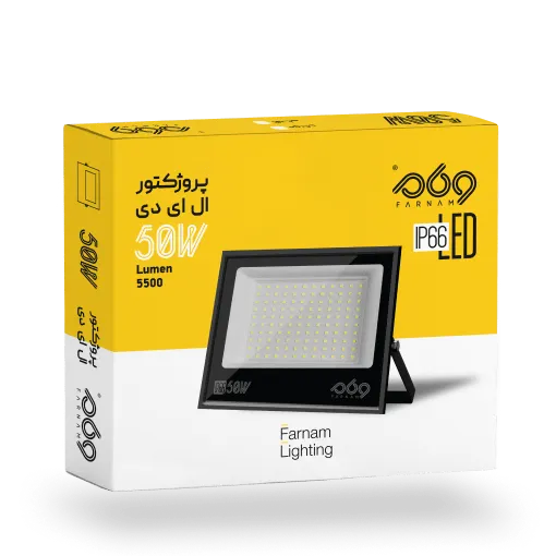 Buy Farnam 50W LED Floodlight | 5500 Lumen Luminous Flux & IP66 Waterproof