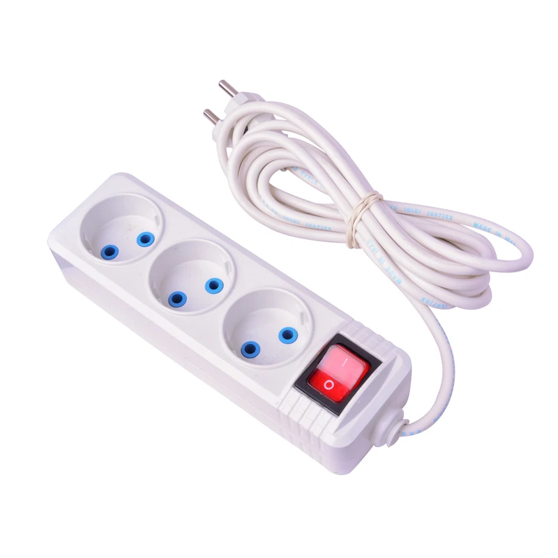 Pico Power Strip Model M3/5 | 3 Outlets, 5m Cord, Dust-Resistant
