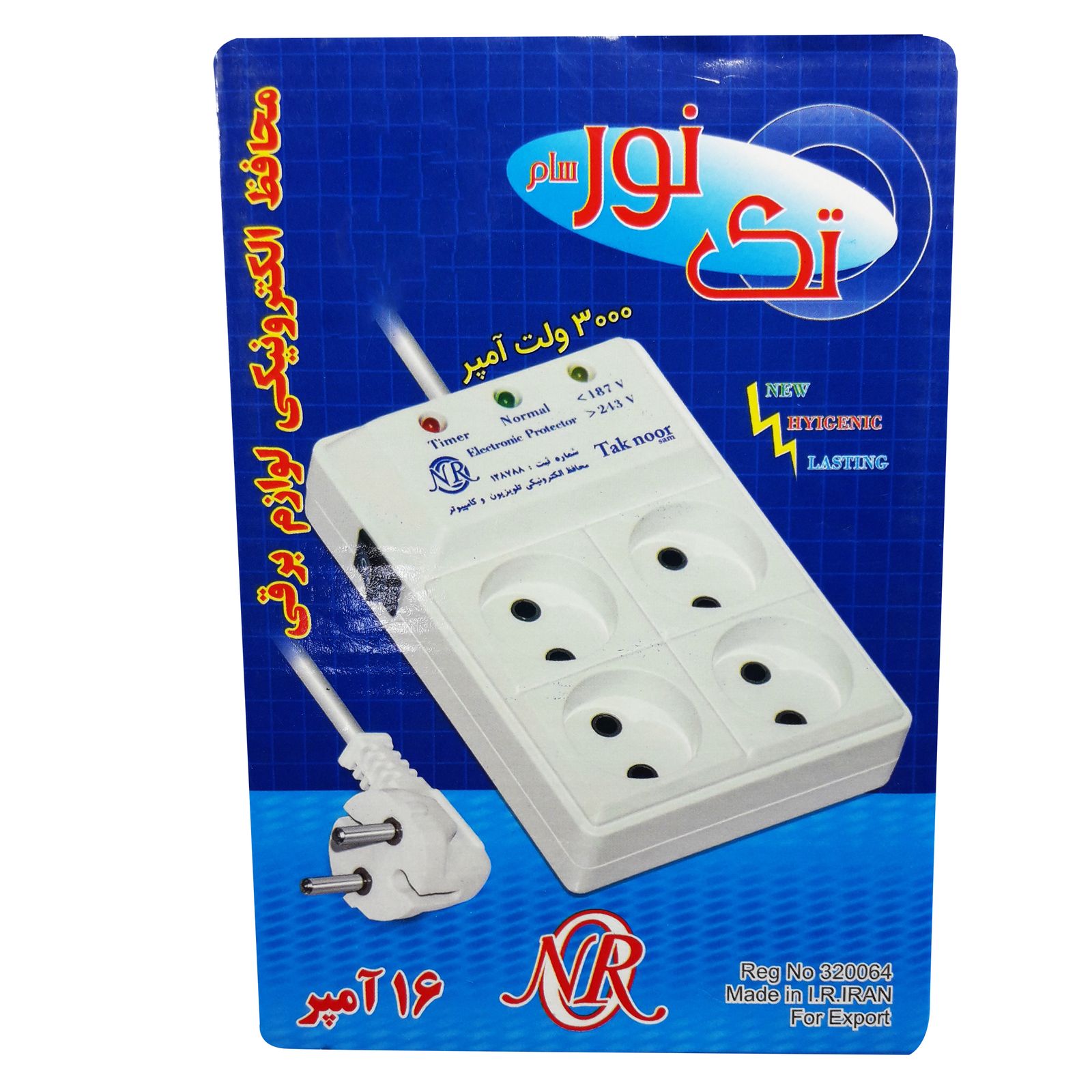 Buy Tak Noor Sam SN-4H 4-Outlet Surge Protector | Timer and LED Indicator