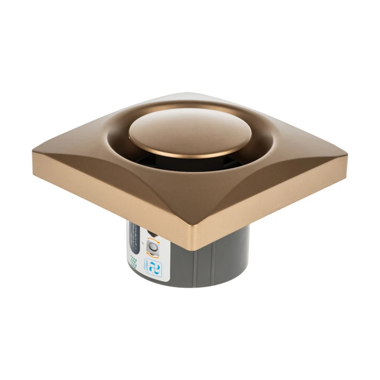 خرید هواکش خانگی ایرسافت مدل AD 10 GL | 10 سانتیمتر، 12 وات، طلایی