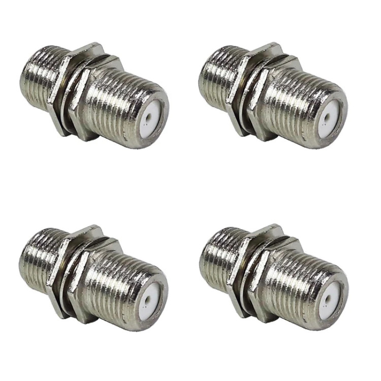Buy Female-to-Female Antenna Cable Connector (Pack of 4) | Signal-Loss-Free Connection