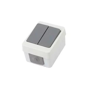 Part Electric "Berkeh" Model Surface-Mounted Double Switch