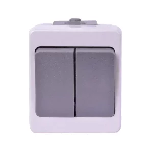 Part Electric "Berkeh" Model Surface-Mounted Double Switch
