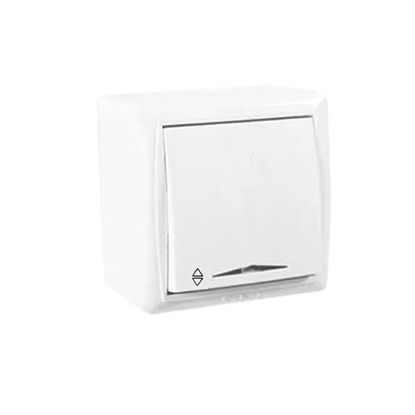 Part Electric "Shahab" Model Surface-Mounted Two-Way Switch